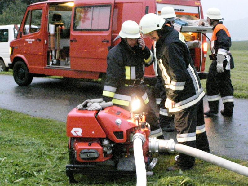 C_Bernrieth_Pumpe.JPG - Die Pumpen laufen wie geschmiert, der Maschinenbetrieb bedarf allerdings einer regelmäßigen Kontrolle.