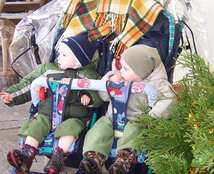 Paarkids.JPG - "He, wos moinst denn Du? Dös wor doch a schöiner Toch!" (freie Übersetzung aus dem Tschechischen)
