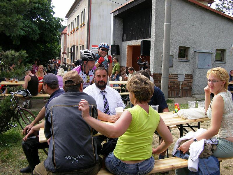 Bgm_Primda.JPG - Gemütliches Beisammensein mit unserem Bürgermeister und Schirmherrn Josef Beimler in Primda.