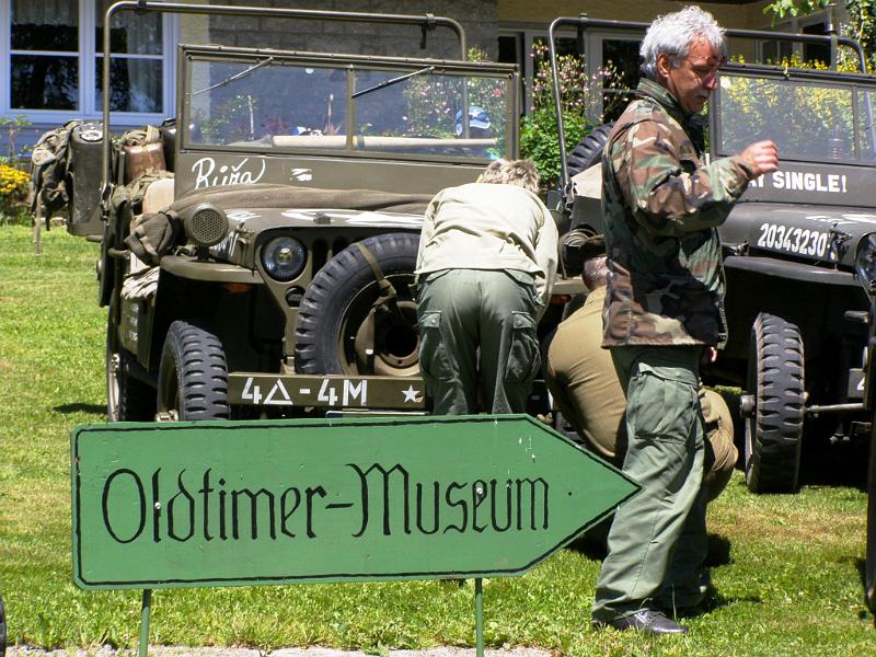 Old_22.JPG - Ziel einer Etappe: das Oldtimer-Museum von Alfons Gollwitzer in Woppenrieth.